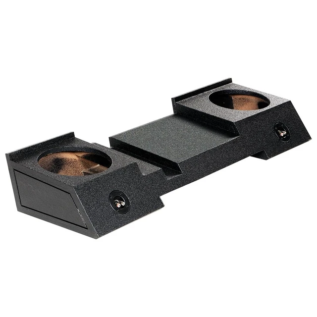 Alt view image 8 of 10 - Qpower QBGMCAVALANCHE10DF Dual 10" Box For GMC Avalanche Bomb