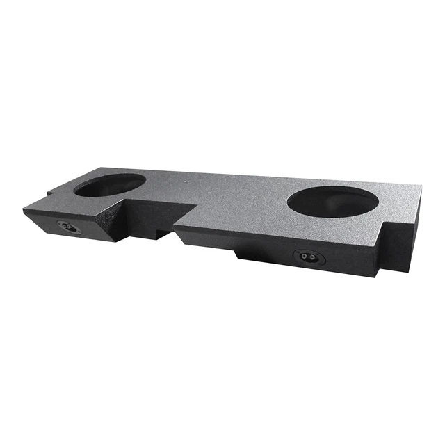 Alt view image 4 of 4 - QPower 2Hole 10 Sealed Subwoofer Enclosure for Jeep Gladiator 20192023