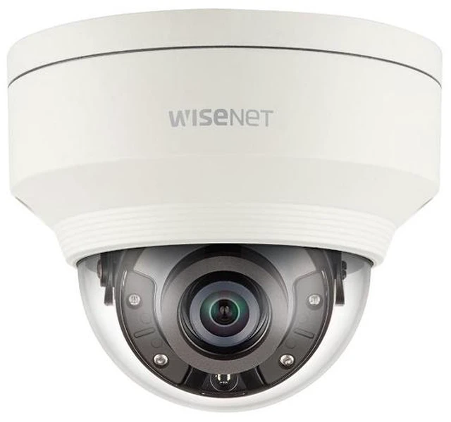 Alt view image 4 of 4 - Wisenet XND-8040R 5 Megapixel Indoor HD Network Camera - Color, Monochrome - Dome - 98 ft - MJPEG, H.264, H.265, MPEG-4 AVC - 2560 x 1920 Fixed Lens - 30 fps - CMOS - Parapet Mount, Pole Mount, Corner