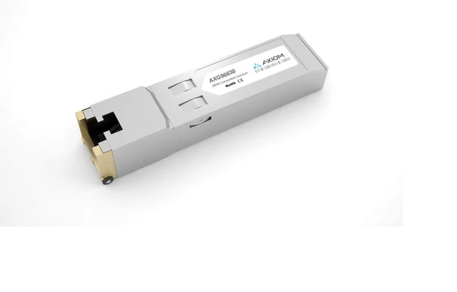 Alt view image 5 of 5 - AXIOM 10GBASET SFP TRANSCEIVER FOR CISCO SFP10GT TAA COMPLIANT