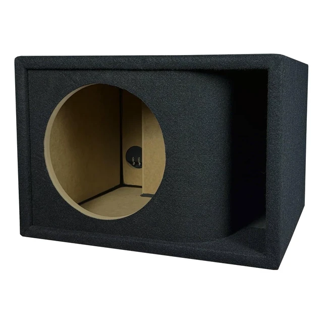 Alt view image 2 of 2 - ATrend Dual 15 KerfVented Woofer Enclosure Charcoal Carpet Covering