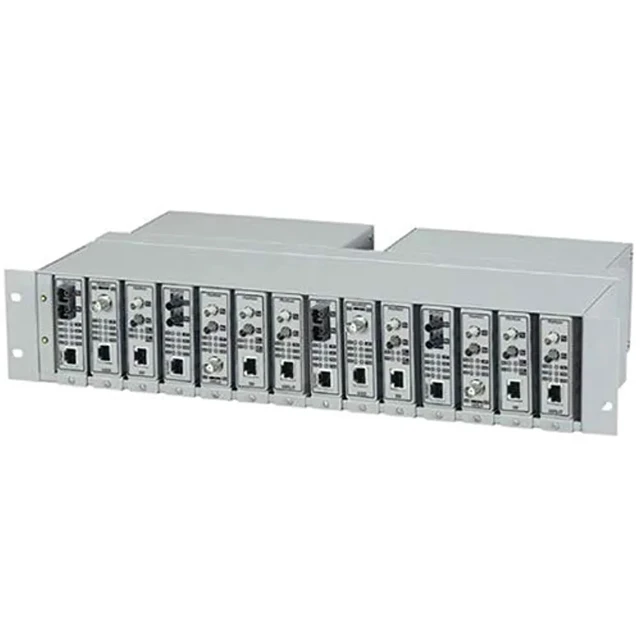 Alt view image 3 of 3 - Black Box FlexPoint 14-Slot Media Converter Chassis