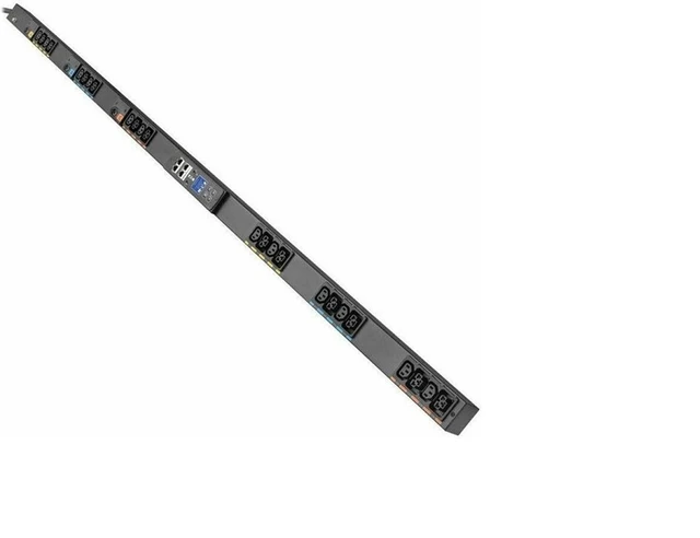 Alt view image 3 of 3 - Eaton 3-Phase Managed Rack PDU G4, 208V, 24 Outlets, 24A, 8.6kW, L15-30 Input, 10 ft. Cord, 0U Vertical EVMA1530A
