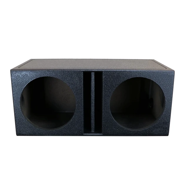 Alt view image 2 of 5 - ATrend Dual 10 Slammer SlotPort Vented Woofer Enclosure Bedliner Finish
