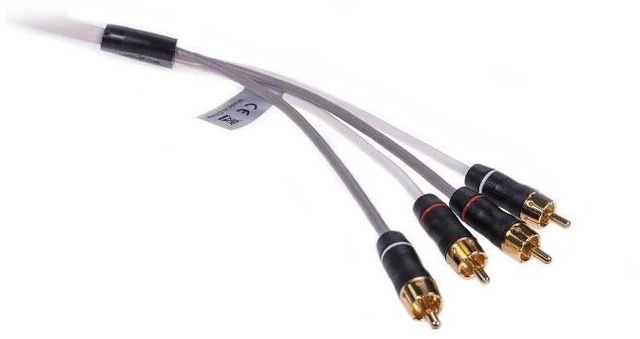 Alt view image 10 of 10 - Fusion MS-FRCA25 25 ft 4-Way Shielded RCA Cable 010-12620-00 Shielded RCA Cable