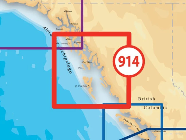 Alt view image 2 of 2 - NAVIONICS MSD/914P-2 PLATINUM NORTH BC-BARANOF ISLAND