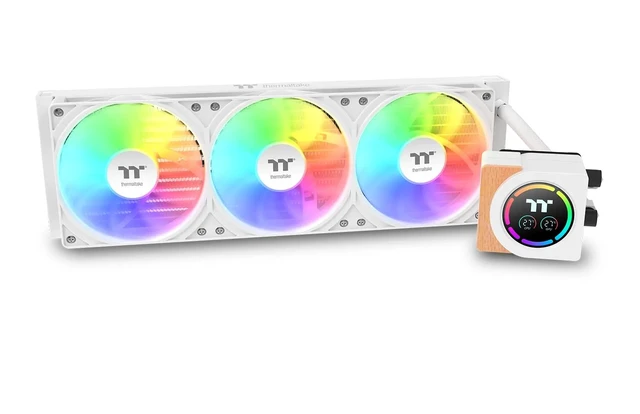 Alt view image 20 of 20 - Thermaltake LB360-S ARGB Sync AIO Liquid CPU Cooler Snow Edition (CL-W500-PL12SW-A)