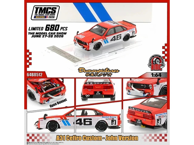 Alt view image 4 of 4 - BM Creations The Model Car Show TMCS Malaysia 2026 Set of 3 Pieces Limited Edition to 680 pieces Worldwide 164 Diecast Model Cars by BM Creations