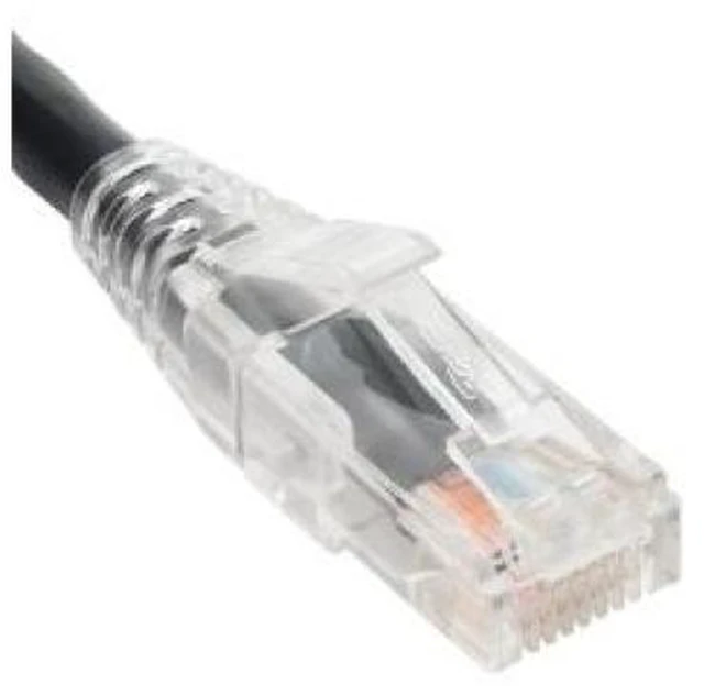 Main image of Cablesys 10 CAT5e Network Patch Cord Low Profile Black