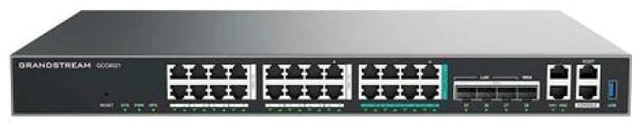 Main image of Grandstream GCC6021 Built-in IPPBX (50 Users, 16 Concurrent Calls) + enterprise-grade firewall + VPN Router + 8 x 2.5 Gb, 4 x 10 Gig SFP+, 16 x GigE Network Switch