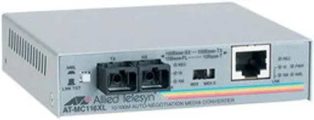 Main image of AT-MC116XL-10 10/100tx to 10fl/100sx Sc Mediaconverter