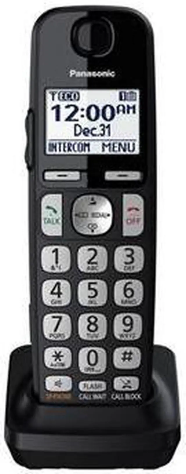 Alt view image 4 of 7 - PANASONIC CONSUMER KX-TGEA40B1 Extra Handset TGE