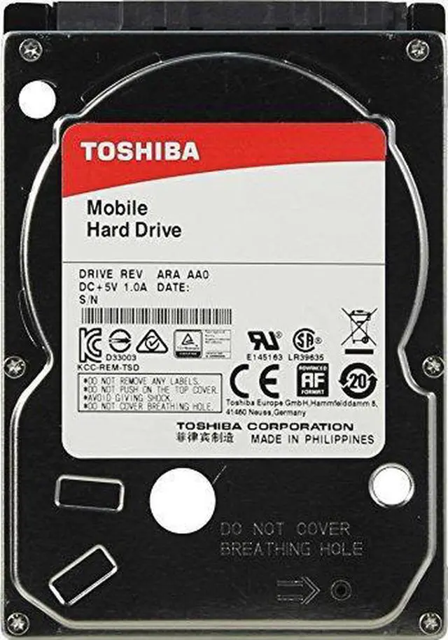 Alt view image 7 of 9 - TOSHIBA MQ01ABF050M 500GB 5400 RPM 8MB Cache SATA 6.0Gb/s 2.5" Hard Drives - Notebooks / Laptops