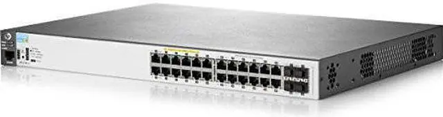 Alt view image 4 of 13 - Aruba Hpe 2530-24g-POE+ Manageable 2 Layer Supported Switch - J9773A#ABA