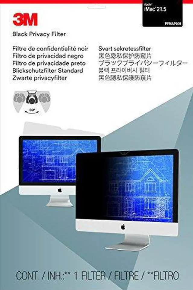 Alt view image 2 of 10 - 3M™ Privacy Filter For 21.5" Apple®; Imac®;