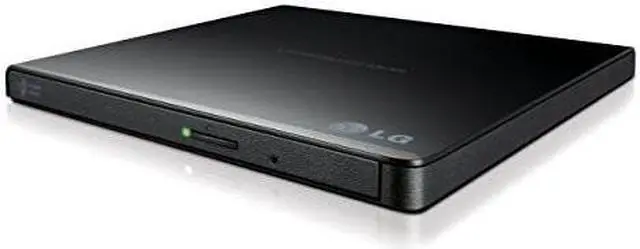 Alt view image 3 of 11 - LG Electronics GP65NB60 External Slim DVDRW 8X USB Black with Cyberlink Software 9.5 mm Retail Storage