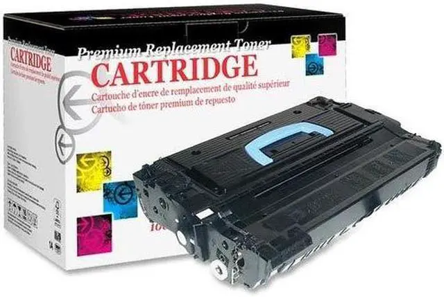 Alt view image 2 of 2 - Compatible Cartridge Replacement For Hp C8543X Hp 43X Black