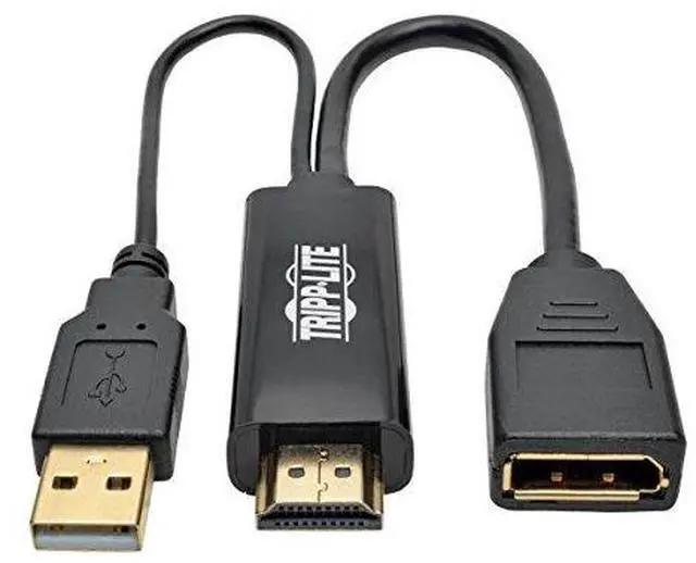 Alt view image 5 of 6 - Tripp Lite P130-06N-DP-V2 HDMI & DVI Displayport Converter USB Power