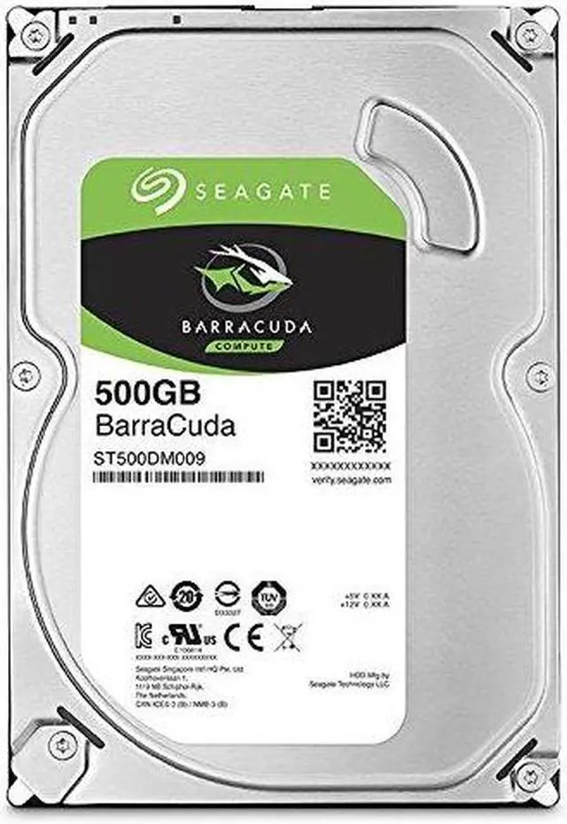 Main image of Seagate BarraCuda ST500DM009-25PK 500GB 7200 RPM 16MB Cache SATA 6.0Gb/s 3.5" Hard Drive, 25-Pack