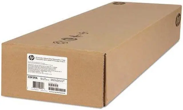 Alt view image 6 of 8 - HP Everyday Adhesive Gloss Polypropylene 42" x 75 ft. White 2 Rolls/Pack C0F29A