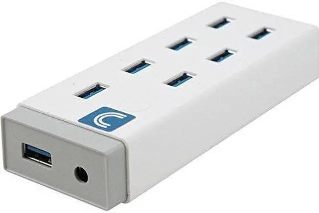 Alt view image 2 of 3 - Comprehensive USB 7 Port Charging Station/Hub