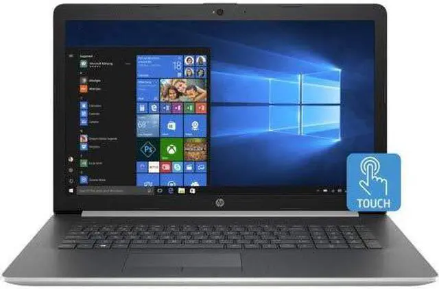 Alt view image 7 of 9 - HP Laptop Intel Core i5-8250U 12GB Memory 1TB HDD AMD Radeon 530 17.3" Touch Screen Windows 10 Home 64-bit 17-by0053cl