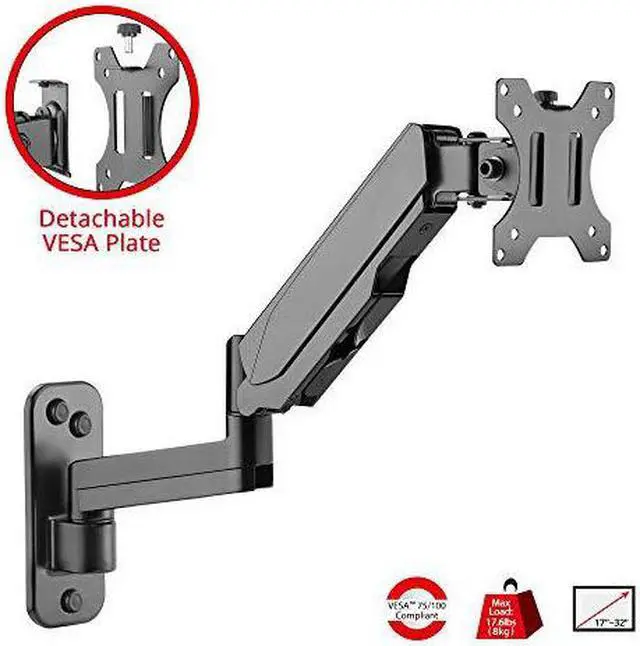 Alt view image 4 of 20 - Siig Mounting Arm For Monitor - Black