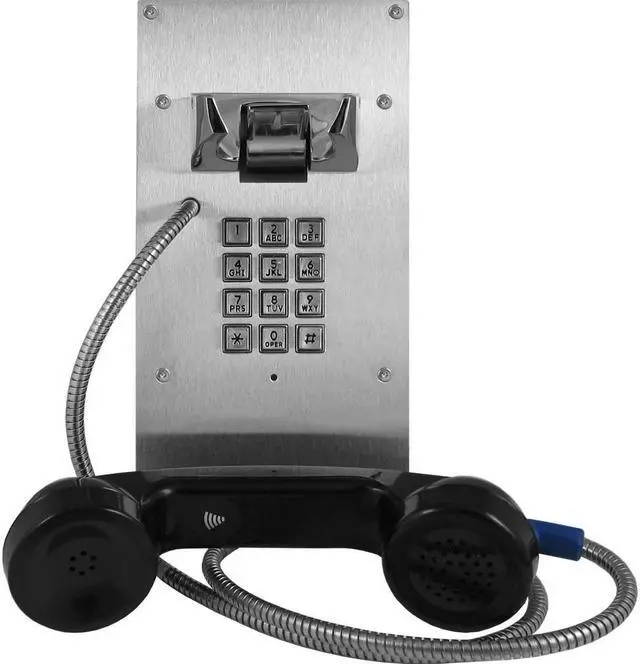 Alt view image 2 of 6 - VIKING K-1900-8-IP VOIP VANDAL RESITANT PANEL PHONE