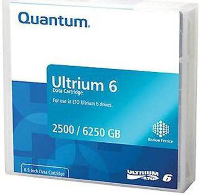 Alt view image 2 of 2 - Quantum MR-L6MQN-05 Media 5-Pk Qtm Data Cartridge For Lto-6, Contains Qty 5 Mr-L6Mqn-01, 2.5Tb/ 6.25