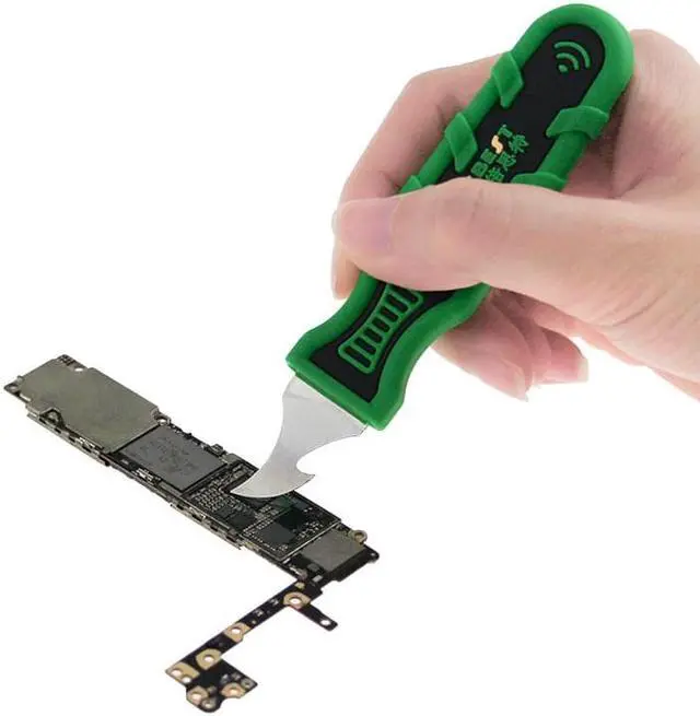 Alt view image 3 of 7 - 3PCS/SET Phone Tablet Confortable Handle Opening Tools Metal Spudger Set For iPhone iPad Samsung Smartphone PC