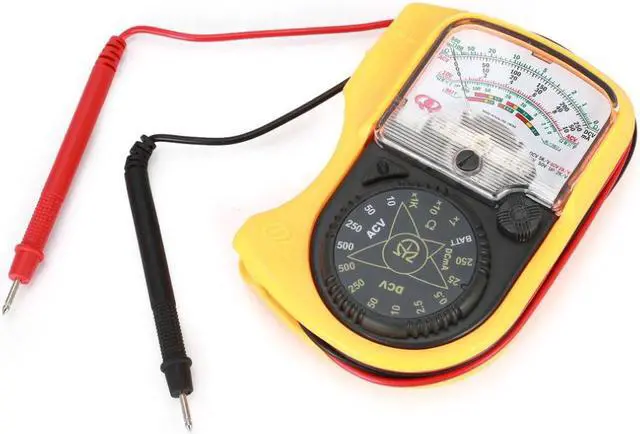 Main image of QQ2.0 Hand-hold Pocket Pointer Analog Multimeter AC/DC Voltmeter Mechanical Ammeter Current Voltage Resistence Tester Meter