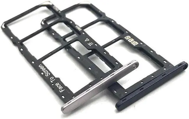 Main image of SIM card Holder Slot Tray Socket Reader Replacement compatible For asus zenfone max pro m1 zb601kl ZB602KL (Black)