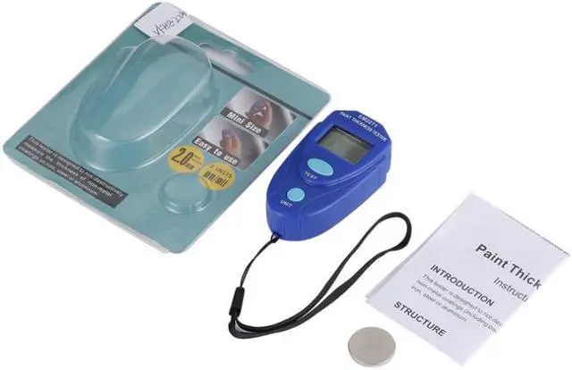 Alt view image 7 of 7 - EM2271 Mini thickness gauge Coating Digital Painting Thickness Meter LCD Automotive Data Hold Car Coating Thickness Tester