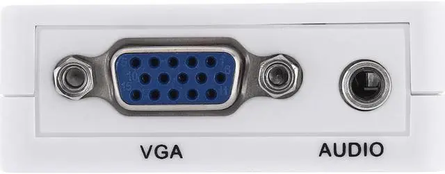 Alt view image 3 of 6 - HD VGA to HDMI Converter with 1080P Conversion Head Support Computer Connected TV Projector with Audio