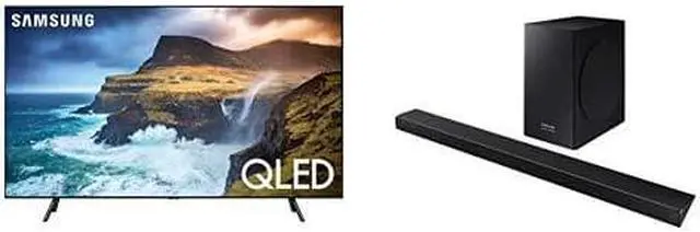 Alt view image 8 of 15 - Samsung QLED Q70R 82" 4K UHD Smart LED TV QN82Q70RAFXZA (2019)