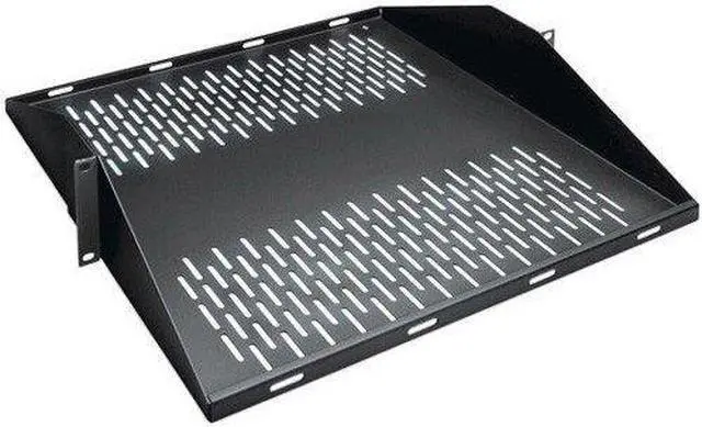 Alt view image 2 of 5 - Black Box RMTS08 Vented Center-Weight Shelf, 18.5Ind, Bla
