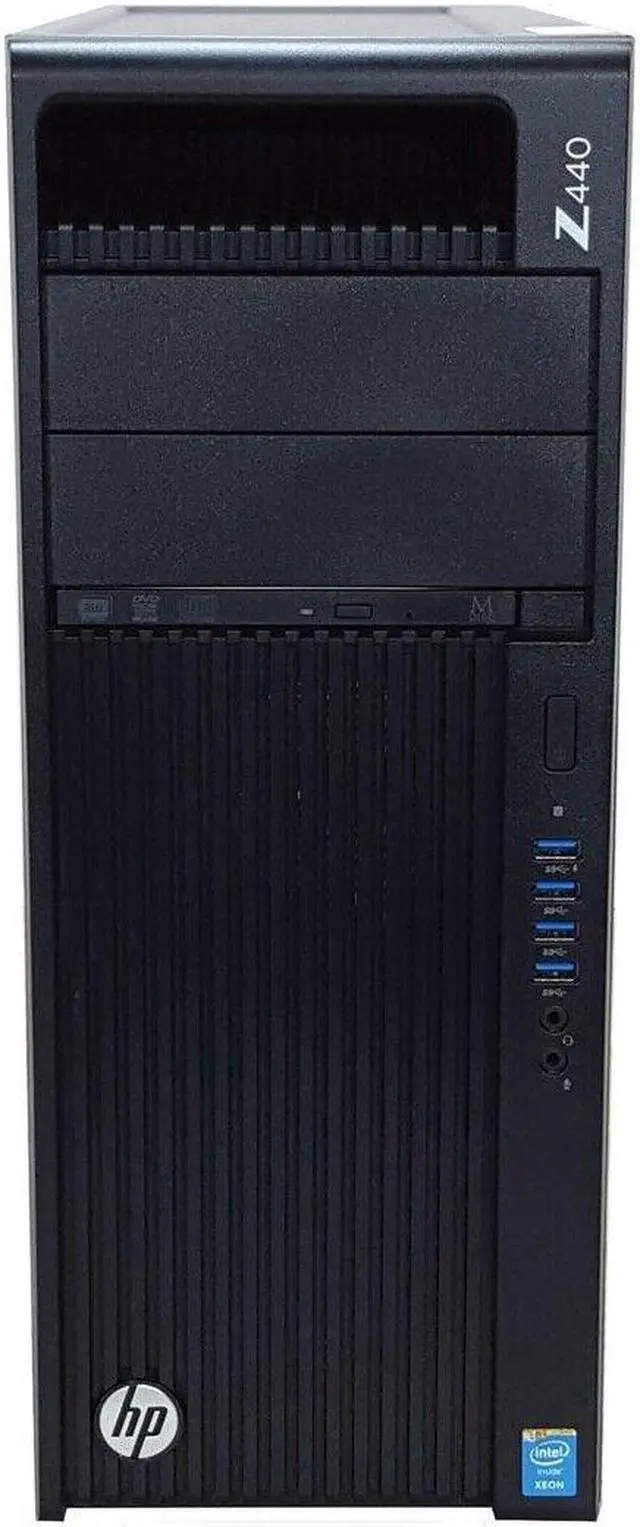 Alt view image 2 of 3 - HP Z440 Workstation E5-1650 v3 3.5GHz 6-Cores 32GB DDR4 Quadro NVS 295 NEW 256GB SSD + 1TB HDD Windows 10 Pro