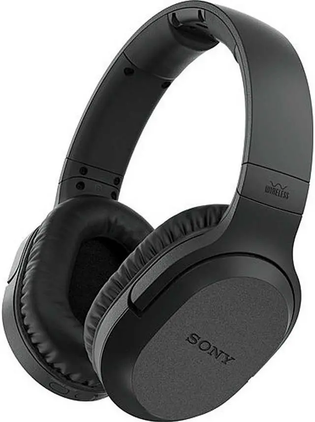 Alt view image 12 of 20 - Sony WH-RF400 Wireless Over-Ear Home Theater Headphones (Black)