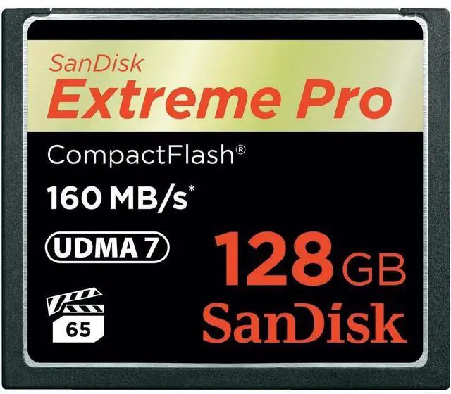 Alt view image 4 of 20 - Flash Memory Card - 128 Gb - Compactflash Card