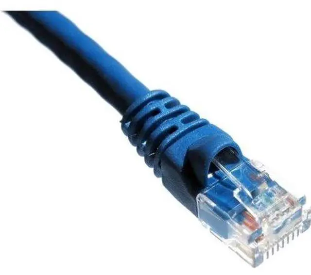 Alt view image 3 of 5 - Axiom AXG95789 Patch Cable - Rj-45 (M) To Rj-45 (M) - 75 Ft - Utp - Cat 6A - Molded, Snagless, Stranded - Blue