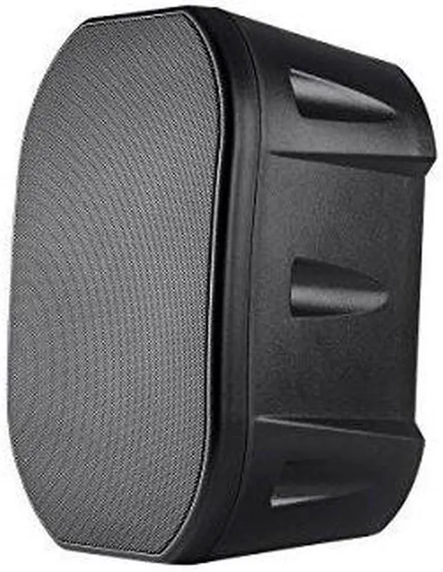Alt view image 5 of 5 - Monoprice 6.5-inch Weatherproof 2-Way Speakers with Wall Mount Bracket (Pair Black)