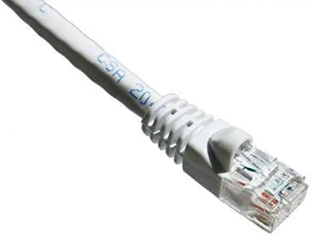 Alt view image 2 of 6 - Axiom C6AMB-W100-AX Patch Cable - Rj-45 (M) To Rj-45 (M) - 100 Ft - Utp - Cat 6A - Ieee 802.3An - Molded, Snagless, Stranded - White