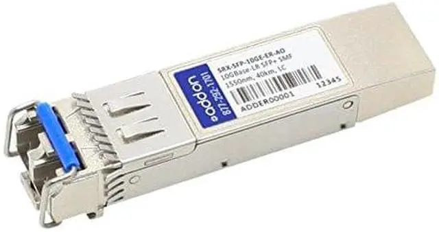 Alt view image 5 of 7 - AddOn Juniper Networks SRX-SFP-10GE-ER Compatible TAA Compliant 10GBase-ER SFP+ Transceiver (SMF, -