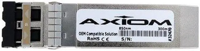 Alt view image 2 of 6 - Axiom SFP-10GERLC-AX Sfp+ Transceiver Module (Equivalent To: Moxa Sfp-10Gerlc) - 10 Gigabit Ethernet - 10Gbase-Er - Lc Single-Mode - Up To 24.9 Miles - 1550 Nm