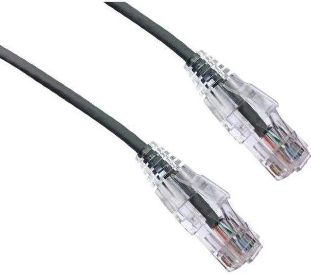 Alt view image 2 of 5 - Axiom C6ABFSB-G50-AX Bendnflex - Patch Cable - Rj-45 (M) To Rj-45 (M) - 50 Ft - Foiled Unshielded Twisted Pair (F/Utp) - Cat 6A - Snagless, Stranded - Gray