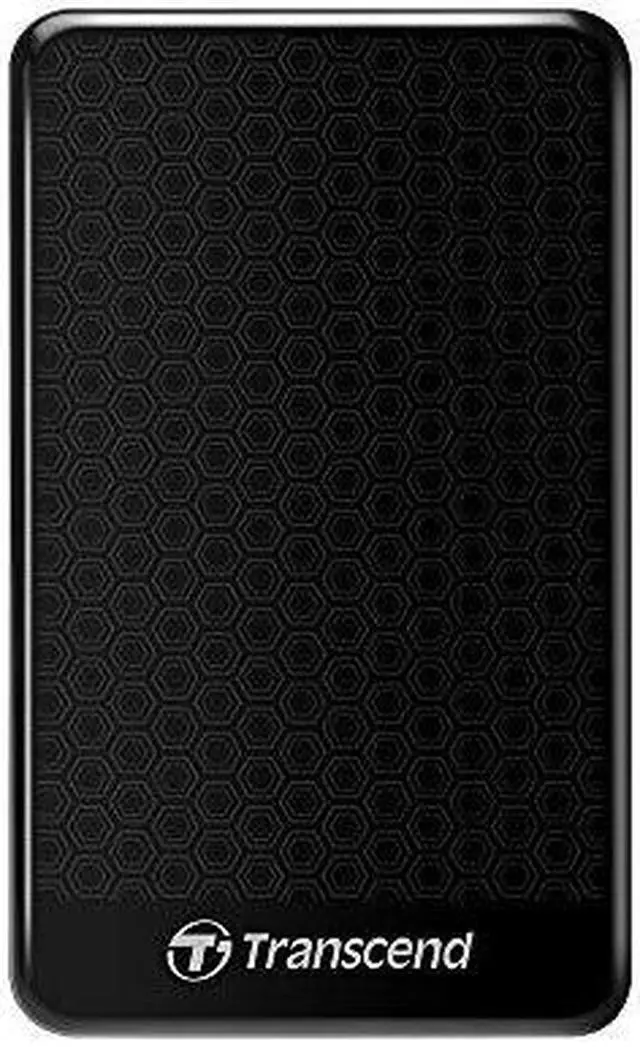 Alt view image 3 of 12 - Transcend StoreJet 25A3 2 TB Portable Hard Drive - 2.5" External - SATA - Black