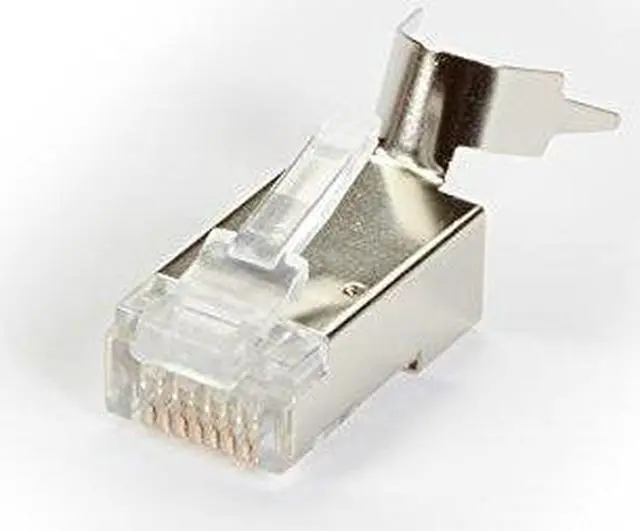 Alt view image 2 of 3 - Black Box FMTP6AS-100PAK CAT6A RJ-45 Modular Plug - Shielded, 100-Pack