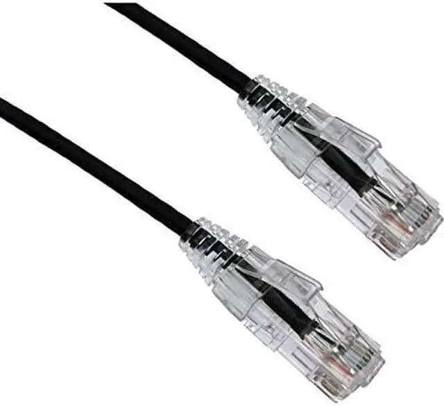 Alt view image 2 of 5 - Axiom C6ABFSB-K100-AX Bendnflex - Patch Cable - Rj-45 (M) To Rj-45 (M) - 100 Ft - Foiled Unshielded Twisted Pair (F/Utp) - Cat 6A - Snagless, Stranded - Black