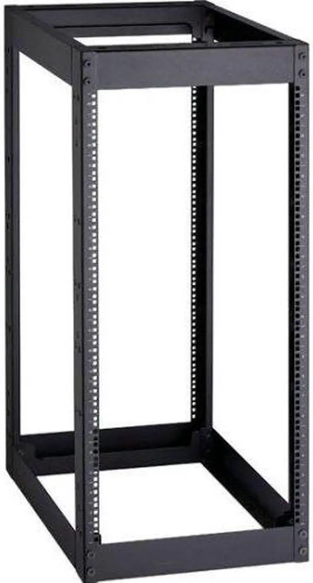 Alt view image 2 of 2 - Black Box RM7001A-R3 4-Post Open Rack - 22U 45.5Inh X 20.6Inw