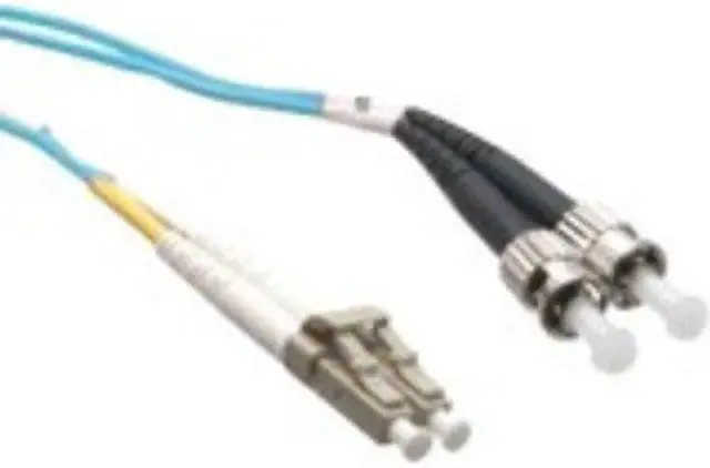 Alt view image 2 of 4 - Axiom LCSTOM4MD50M-AX Lc/St Multimode Duplex Om4 50/125 Fiber Optic Cable 50M